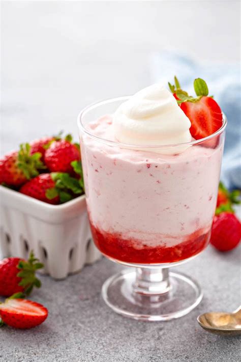 easy-homemade-strawberry-mousse-recipe-only-3 image