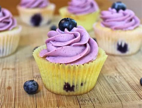 blueberry-lemon-cupcakes-homemade-food-junkie image