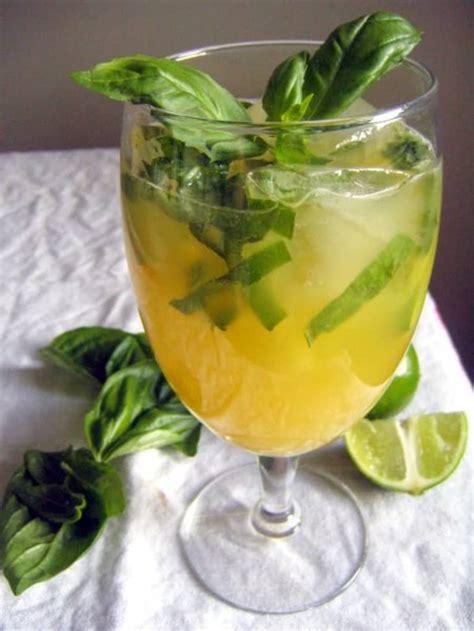 recipe-pineapple-basil-cocktail-kitchn image