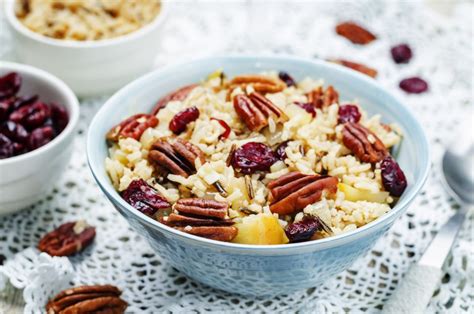 brown-wild-rice-with-apple-pecan-and-dried-cranberries image