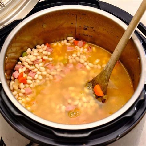instant-pot-ham-and-beans-recipe-with-dry-beans image