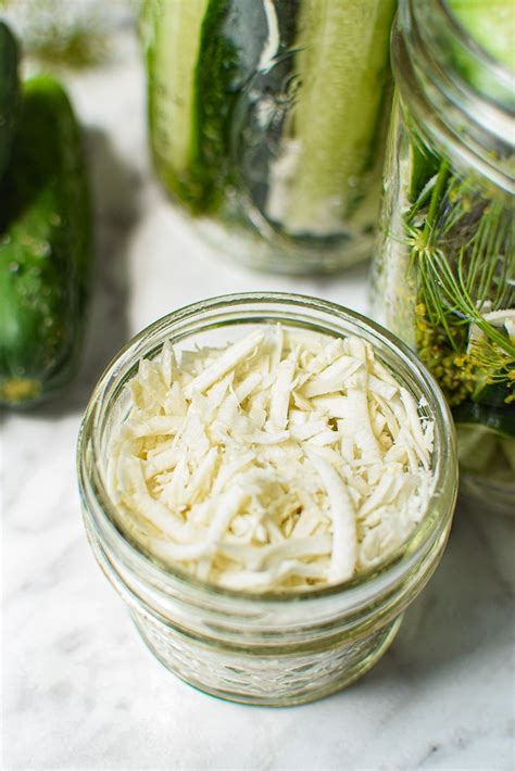 horseradish-pickles-quick-refrigerator-style-emily-kyle image