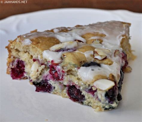 blueberry-almond-coffeecake-jam-hands image