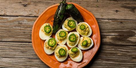 roasted-jalapeno-cheddar-deviled-eggs-traeger-grills image