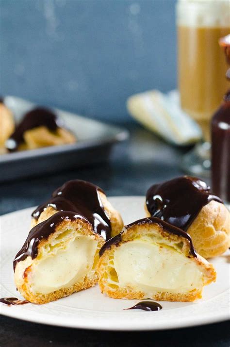 perfect-chocolate-profiteroles-with-pastry-cream image
