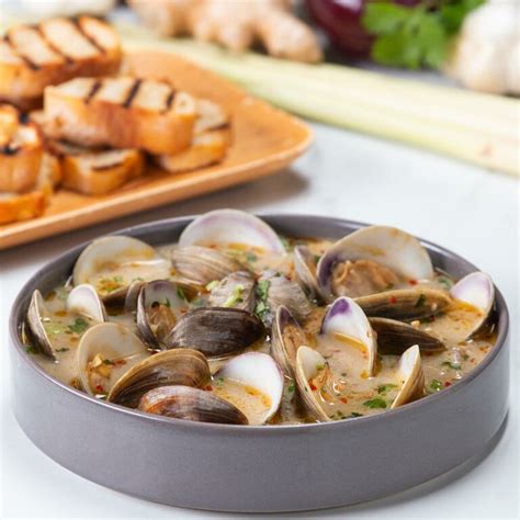 coconut-broth-clams-5-trending-recipes-with-videos image