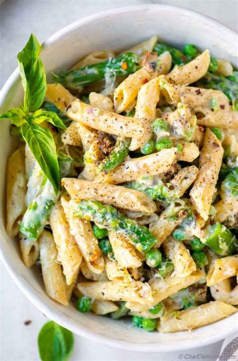 creamy-asparagus-pasta-recipe-chefdehomecom image