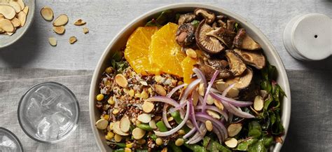mixed-grain-bowls-with-mushrooms-and-lentils image