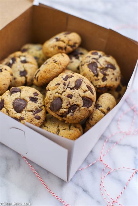 grain-free-chocolate-chip-cookies-a-clean-bake image