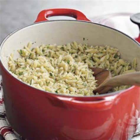 orzo-with-lemon-and-parsley-williams-sonoma image