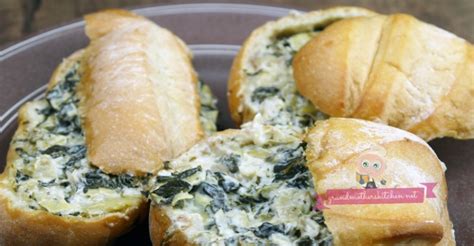 baked-spinach-dip-in-a-bread-bowl-grandmothers-kitchen image