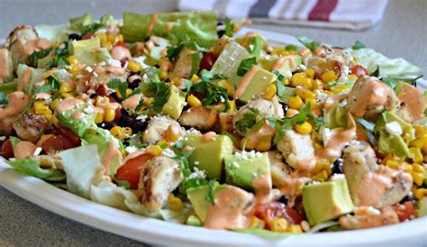 southwest-chipotle-chicken-salad-for-a-healthy image