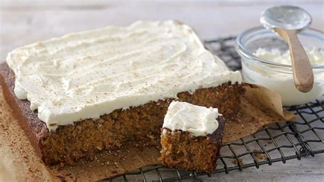 carrot-cake-traybake-recipe-bbc-food image