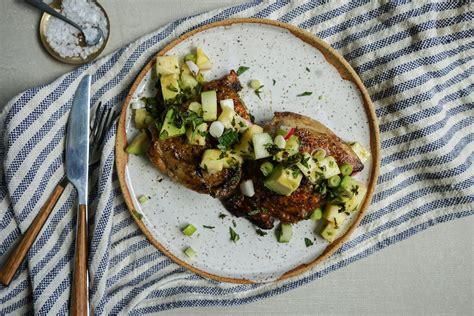 grilled-chicken-thighs-with-pineapple-mint-salsa image