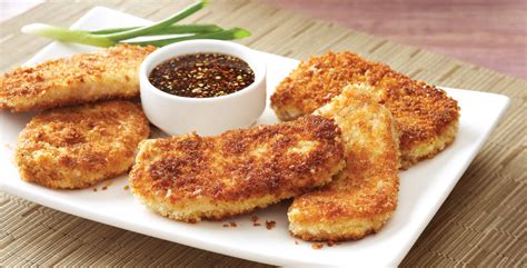 panko-crusted-pork-with-ginger-soy-dipping-sauce image