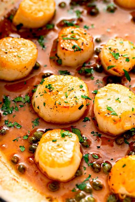 best-pan-seared-or-pan-fried-scallop-recipe-lemon-blossoms image