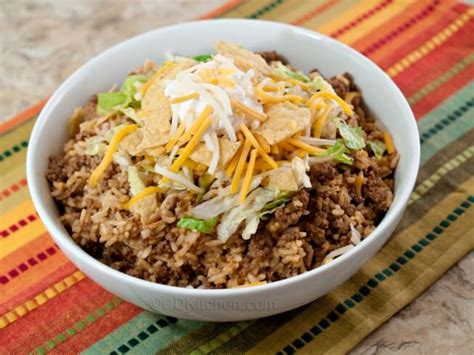 15-minute-taco-rice-casserole-recipe-cdkitchencom image