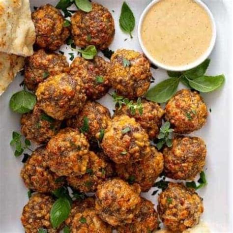 sausage-balls-recipe-classic-with-cheese-cooking image