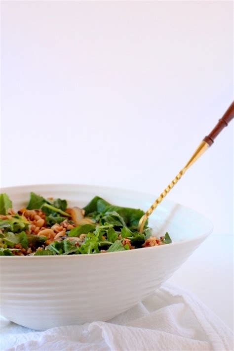 warm-kale-salad-with-wild-rice-white-beans image