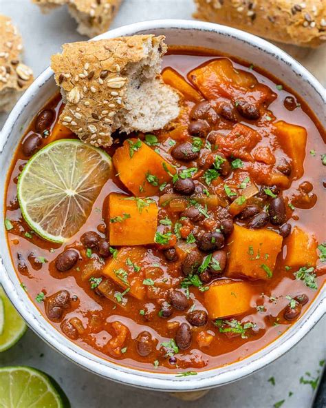the-best-sweet-potato-chili-recipe-healthy-fitness-meals image