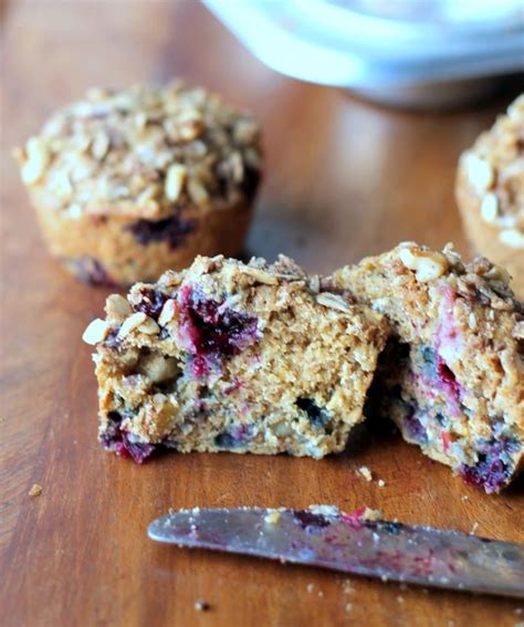 oatmeal-blueberry-applesauce-muffins-with-walnut-oat image