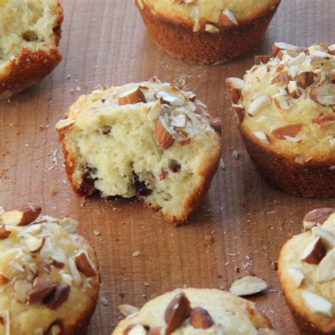cranberry-almond-muffins-recipe-ian-knauer-food image
