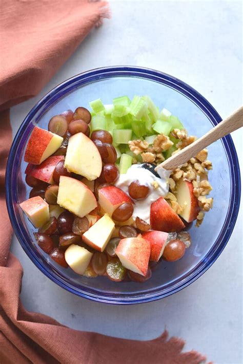 healthy-waldorf-salad-low-calorie-gf-skinny image