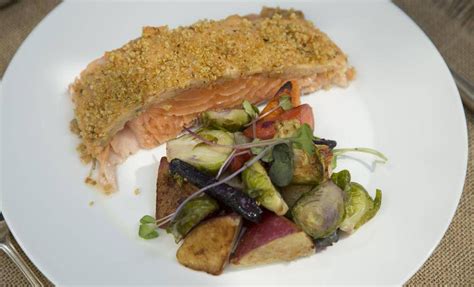 roasted-salmon-with-shrimp-mousse-the-globe-and-mail image