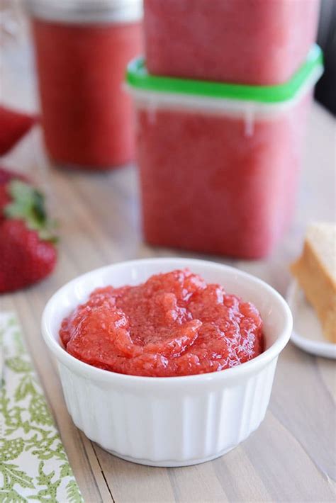 the-best-low-sugar-strawberry-freezer-jam-video-how image
