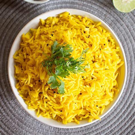 quick-indian-lemon-rice-recipe-masala-herb image