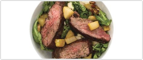 pear-pecan-gorgonzola-steak-salad image