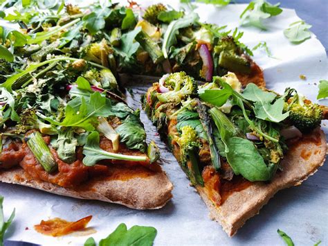 pesto-pizza-with-garden-veggies-spartan-life image