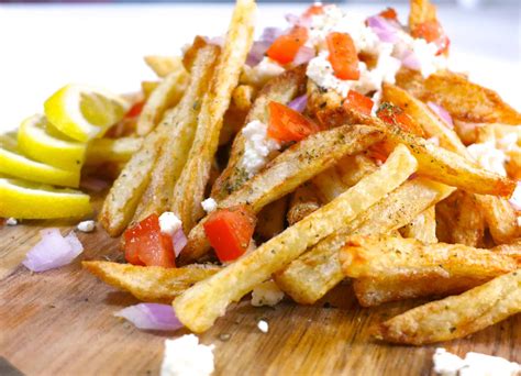 homemade-baked-greek-fries-recipe-with-feta-cheese image