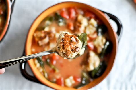 mini-chicken-meatball-soup image
