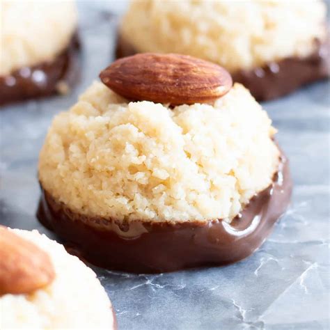 vegan-almond-joy-coconut-macaroons image