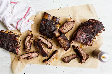 how-to-cook-baby-back-ribs-in-the-smoker-epicurious image