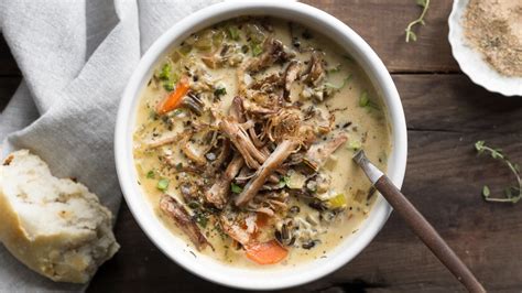 turkey-and-wild-rice-soup-meateater-cook image