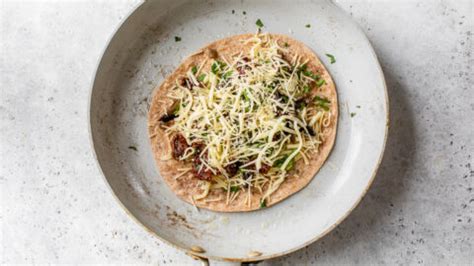 mushroom-quesadilla-easy-ready-in-15-minutes image