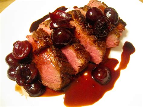 duck-breast-with-cherry-sauce-chef-pepn image