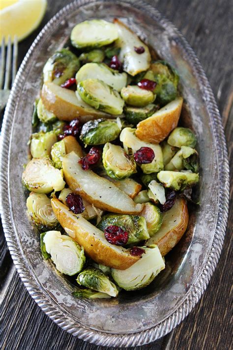roasted-pear-and-cranberry-brussels-sprouts-two image