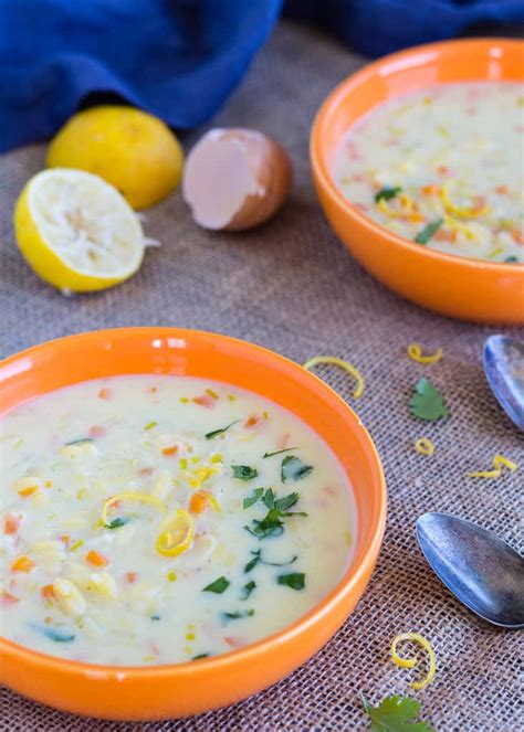 vegetarian-greek-lemon-egg-soup-with-orzo-lettys image