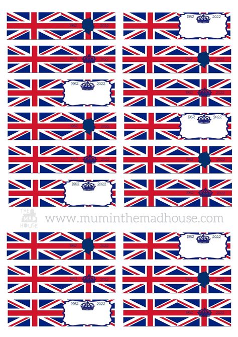platinum-jubilee-cake-and-food-flags-mum-in-the image