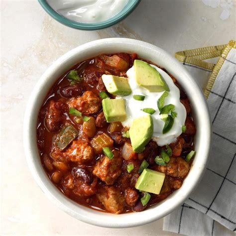 best-turkey-chili-recipe-slow-cooker-or-instant-pot image