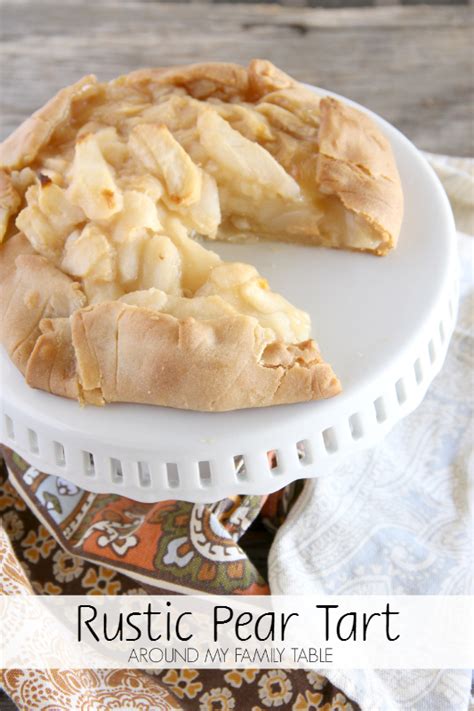 rustic-pear-tart-around-my-family-table image