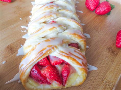 strawberry-danish-braid-with-vanilla-glaze-sprinkle image