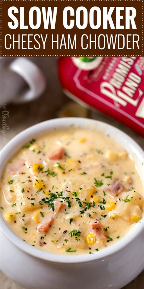 slow-cooker-cheesy-ham-chowder-the-chunky-chef image