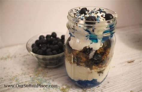 disneys-frozen-2-blueberry-granola-parfait image