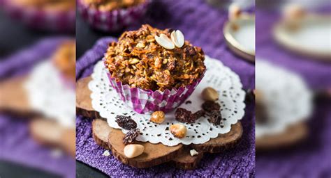 apple-raisin-oat-muffins image