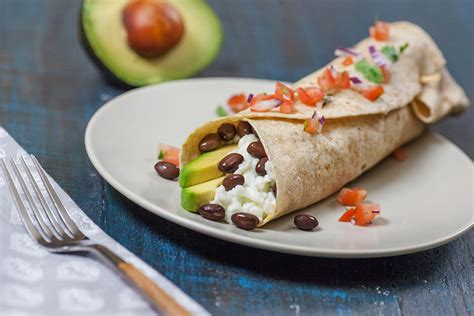 egg-avocado-and-black-bean-breakfast-burrito image
