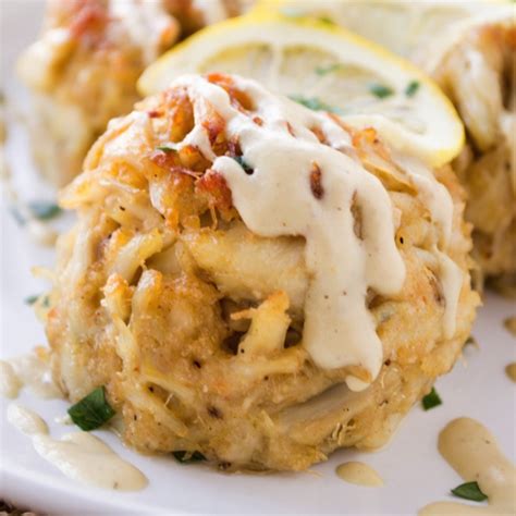 perfect-crab-cakes-with-creamy-dijon-sauce image